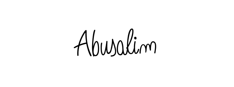 Make a short Abusalim signature style. Manage your documents anywhere anytime using Angelique-Rose-font-FFP. Create and add eSignatures, submit forms, share and send files easily. Abusalim signature style 5 images and pictures png