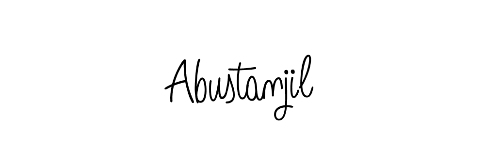 You can use this online signature creator to create a handwritten signature for the name Abustanjil. This is the best online autograph maker. Abustanjil signature style 5 images and pictures png