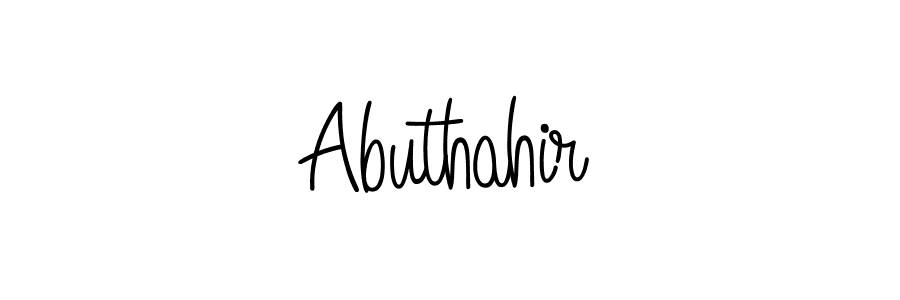 Also You can easily find your signature by using the search form. We will create Abuthahir name handwritten signature images for you free of cost using Angelique-Rose-font-FFP sign style. Abuthahir signature style 5 images and pictures png