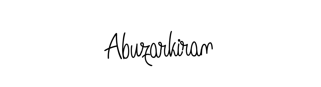 if you are searching for the best signature style for your name Abuzarkiran. so please give up your signature search. here we have designed multiple signature styles  using Angelique-Rose-font-FFP. Abuzarkiran signature style 5 images and pictures png