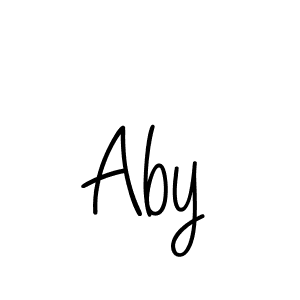 Also we have Aby name is the best signature style. Create professional handwritten signature collection using Angelique-Rose-font-FFP autograph style. Aby signature style 5 images and pictures png