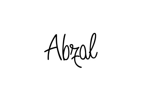 The best way (Angelique-Rose-font-FFP) to make a short signature is to pick only two or three words in your name. The name Abzal include a total of six letters. For converting this name. Abzal signature style 5 images and pictures png