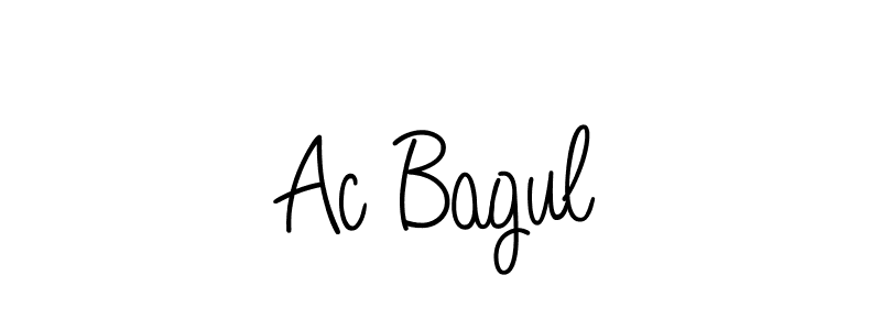 Once you've used our free online signature maker to create your best signature Angelique-Rose-font-FFP style, it's time to enjoy all of the benefits that Ac Bagul name signing documents. Ac Bagul signature style 5 images and pictures png