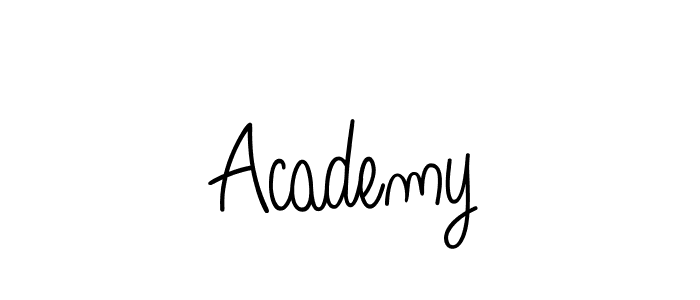 Make a beautiful signature design for name Academy. With this signature (Angelique-Rose-font-FFP) style, you can create a handwritten signature for free. Academy signature style 5 images and pictures png