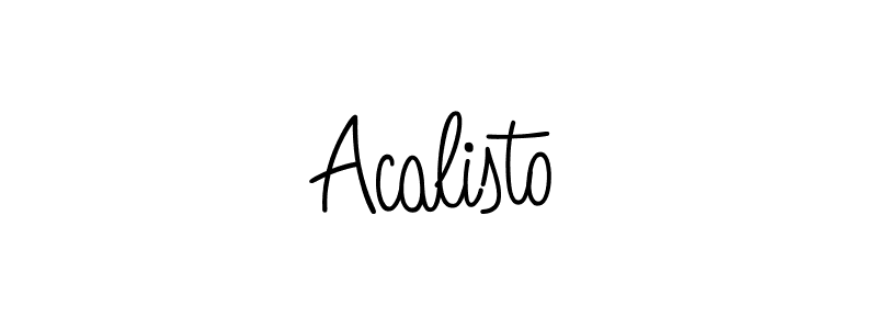 The best way (Angelique-Rose-font-FFP) to make a short signature is to pick only two or three words in your name. The name Acalisto include a total of six letters. For converting this name. Acalisto signature style 5 images and pictures png