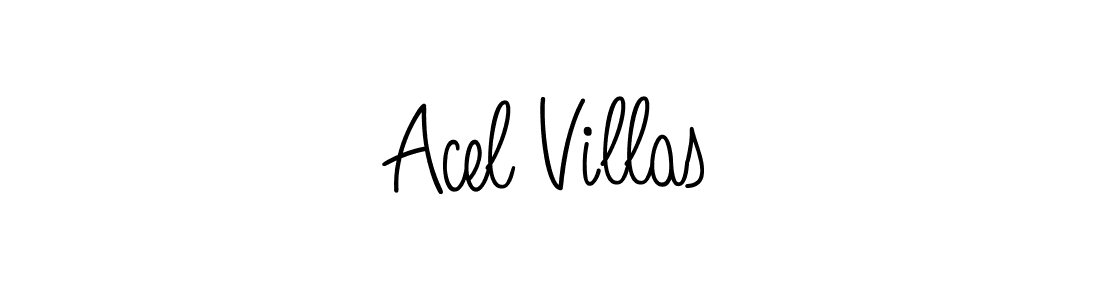How to Draw Acel Villas signature style? Angelique-Rose-font-FFP is a latest design signature styles for name Acel Villas. Acel Villas signature style 5 images and pictures png