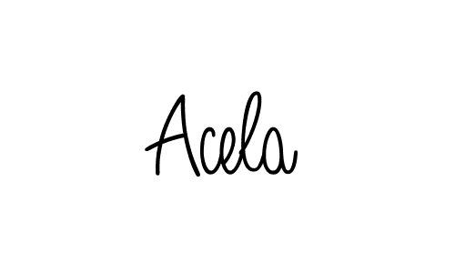 How to Draw Acela signature style? Angelique-Rose-font-FFP is a latest design signature styles for name Acela. Acela signature style 5 images and pictures png