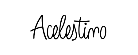 Personalize your online presence with Acelestino signature rendered in elegant Angelique-Rose-font-FFP font. Great for website footers and blogs. Acelestino signature style 5 images and pictures png