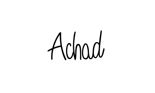 Also we have Achad name is the best signature style. Create professional handwritten signature collection using Angelique-Rose-font-FFP autograph style. Achad signature style 5 images and pictures png
