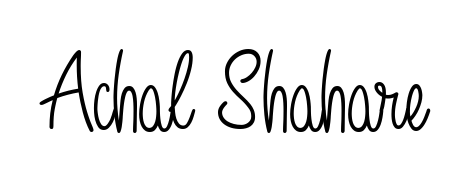 The Angelique-Rose-font-FFP signature style provides a bold statement for name Achal Shahare. Designed for business owners, executives, and leaders. Achal Shahare signature style 5 images and pictures png