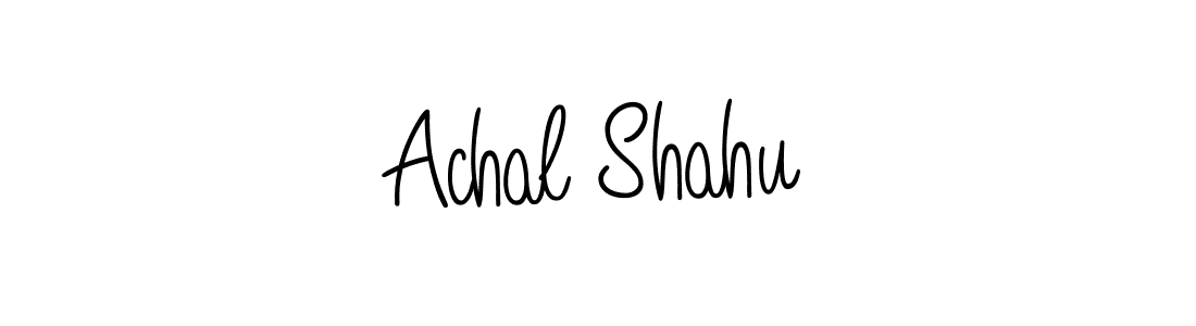 Make a short Achal Shahu signature style. Manage your documents anywhere anytime using Angelique-Rose-font-FFP. Create and add eSignatures, submit forms, share and send files easily. Achal Shahu signature style 5 images and pictures png