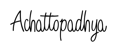 This is the best signature style for the Achattopadhya name. Also you like these signature font (Angelique-Rose-font-FFP). Mix name signature. Achattopadhya signature style 5 images and pictures png