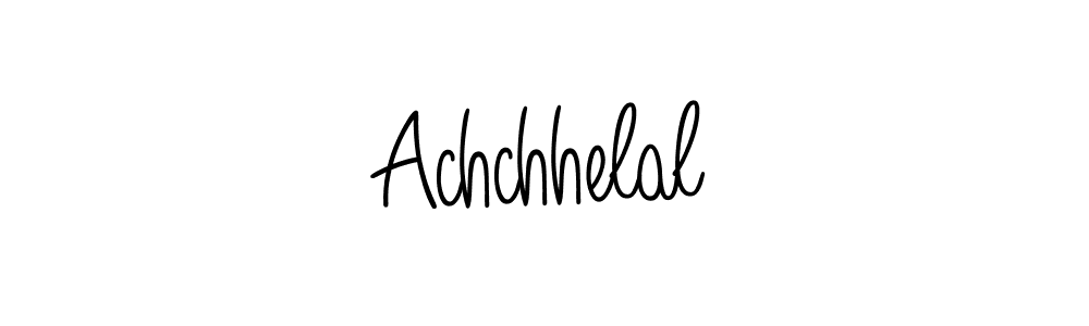 Make a beautiful signature design for name Achchhelal. Use this online signature maker to create a handwritten signature for free. Achchhelal signature style 5 images and pictures png