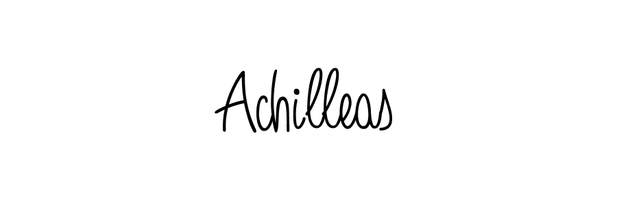 Check out images of Autograph of Achilleas name. Actor Achilleas Signature Style. Angelique-Rose-font-FFP is a professional sign style online. Achilleas signature style 5 images and pictures png