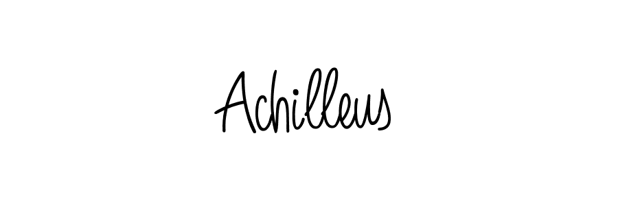 The best way (Angelique-Rose-font-FFP) to make a short signature is to pick only two or three words in your name. The name Achilleus include a total of six letters. For converting this name. Achilleus signature style 5 images and pictures png