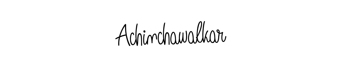 Angelique-Rose-font-FFP is a professional signature style that is perfect for those who want to add a touch of class to their signature. It is also a great choice for those who want to make their signature more unique. Get Achinchawalkar name to fancy signature for free. Achinchawalkar signature style 5 images and pictures png