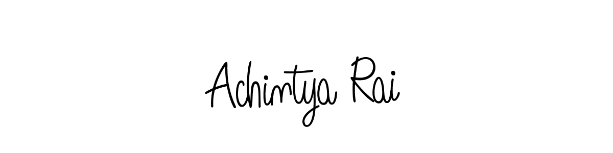 This is the best signature style for the Achintya Rai name. Also you like these signature font (Angelique-Rose-font-FFP). Mix name signature. Achintya Rai signature style 5 images and pictures png