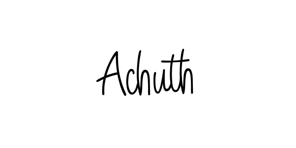 This is the best signature style for the Achuth name. Also you like these signature font (Angelique-Rose-font-FFP). Mix name signature. Achuth signature style 5 images and pictures png