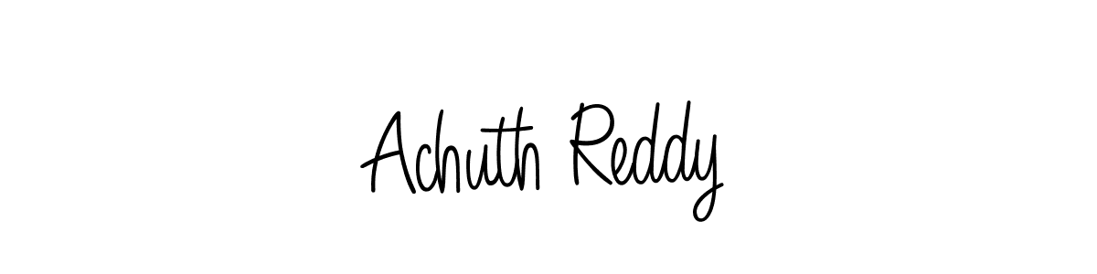 It looks lik you need a new signature style for name Achuth Reddy. Design unique handwritten (Angelique-Rose-font-FFP) signature with our free signature maker in just a few clicks. Achuth Reddy signature style 5 images and pictures png