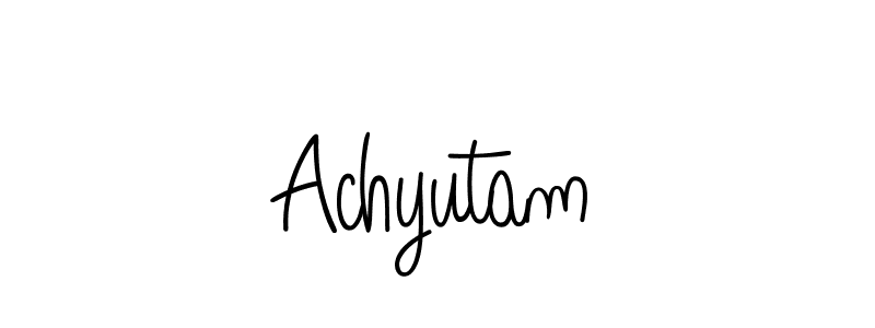 Make a beautiful signature design for name Achyutam. Use this online signature maker to create a handwritten signature for free. Achyutam signature style 5 images and pictures png