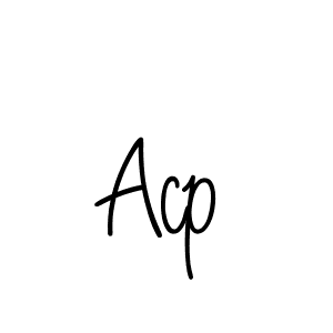 Use a signature maker to create a handwritten signature online. With this signature software, you can design (Angelique-Rose-font-FFP) your own signature for name Acp. Acp signature style 5 images and pictures png