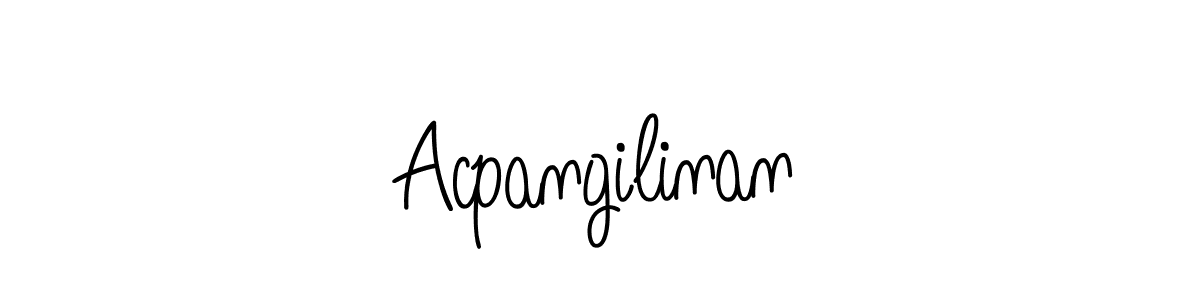 Best and Professional Signature Style for Acpangilinan. Angelique-Rose-font-FFP Best Signature Style Collection. Acpangilinan signature style 5 images and pictures png
