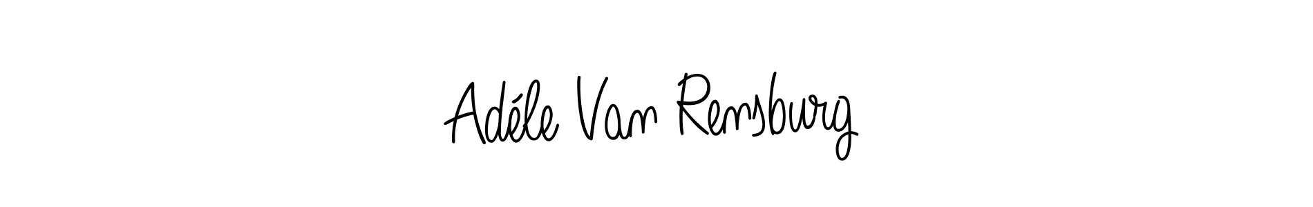 How to make Adéle Van Rensburg signature? Angelique-Rose-font-FFP is a professional autograph style. Create handwritten signature for Adéle Van Rensburg name. Adéle Van Rensburg signature style 5 images and pictures png