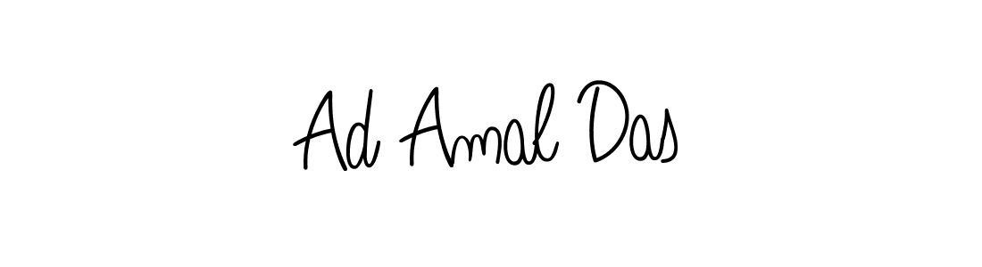 How to Draw Ad Amal Das signature style? Angelique-Rose-font-FFP is a latest design signature styles for name Ad Amal Das. Ad Amal Das signature style 5 images and pictures png