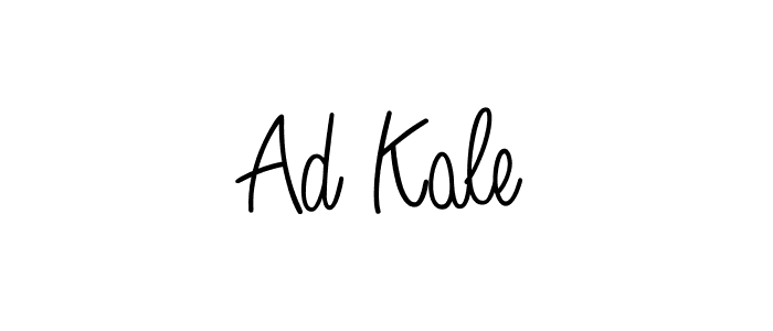 Create a beautiful signature design for name Ad Kale. With this signature (Angelique-Rose-font-FFP) fonts, you can make a handwritten signature for free. Ad Kale signature style 5 images and pictures png