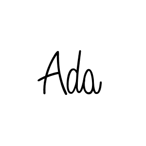 Create a beautiful signature design for name Ada. With this signature (Angelique-Rose-font-FFP) fonts, you can make a handwritten signature for free. Ada signature style 5 images and pictures png