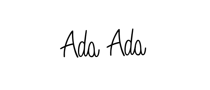 Angelique-Rose-font-FFP is a professional signature style that is perfect for those who want to add a touch of class to their signature. It is also a great choice for those who want to make their signature more unique. Get Ada Ada name to fancy signature for free. Ada Ada signature style 5 images and pictures png