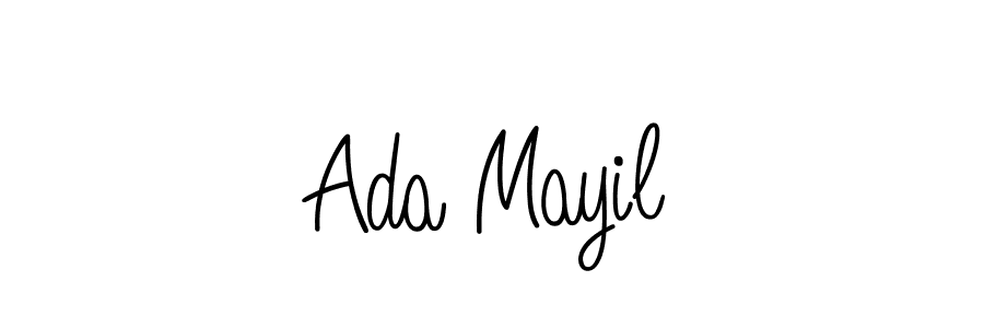 This is the best signature style for the Ada Mayil name. Also you like these signature font (Angelique-Rose-font-FFP). Mix name signature. Ada Mayil signature style 5 images and pictures png