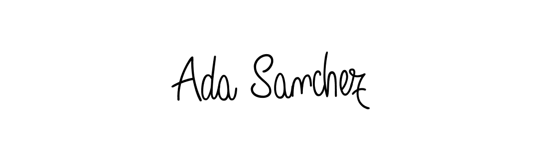 This is the best signature style for the Ada Sanchez name. Also you like these signature font (Angelique-Rose-font-FFP). Mix name signature. Ada Sanchez signature style 5 images and pictures png