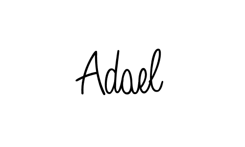 Make a beautiful signature design for name Adael. Use this online signature maker to create a handwritten signature for free. Adael signature style 5 images and pictures png