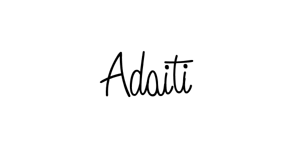 Also we have Adaiti name is the best signature style. Create professional handwritten signature collection using Angelique-Rose-font-FFP autograph style. Adaiti signature style 5 images and pictures png