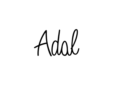 Make a beautiful signature design for name Adal. Use this online signature maker to create a handwritten signature for free. Adal signature style 5 images and pictures png