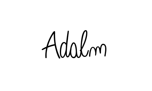 Here are the top 10 professional signature styles for the name Adalm. These are the best autograph styles you can use for your name. Adalm signature style 5 images and pictures png