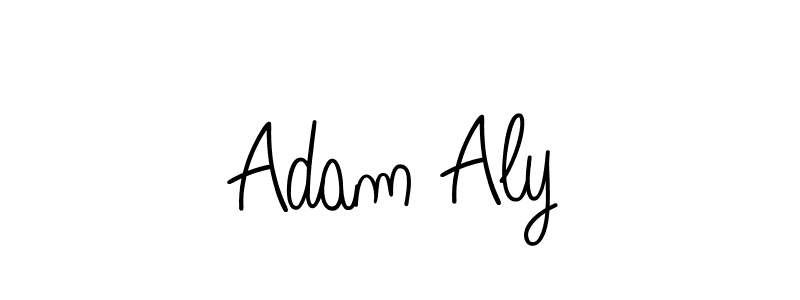 How to make Adam Aly signature? Angelique-Rose-font-FFP is a professional autograph style. Create handwritten signature for Adam Aly name. Adam Aly signature style 5 images and pictures png