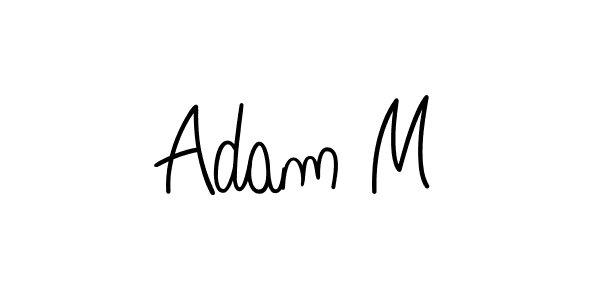 You can use this online signature creator to create a handwritten signature for the name Adam M. This is the best online autograph maker. Adam M signature style 5 images and pictures png