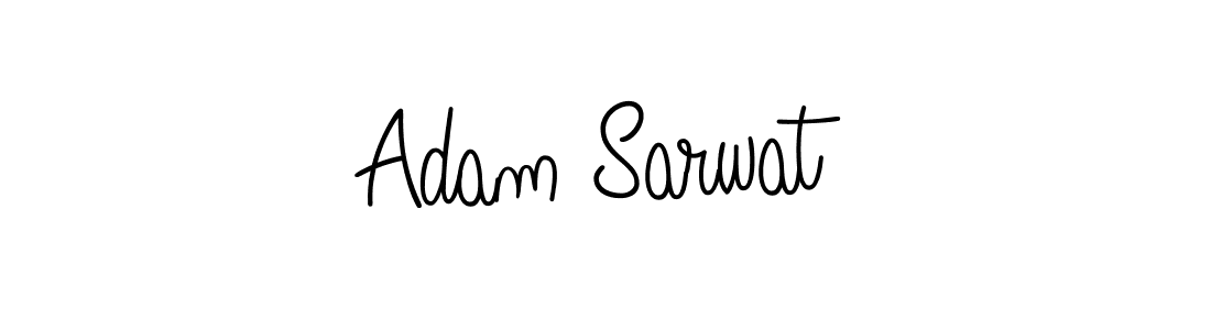 Make a beautiful signature design for name Adam Sarwat. With this signature (Angelique-Rose-font-FFP) style, you can create a handwritten signature for free. Adam Sarwat signature style 5 images and pictures png
