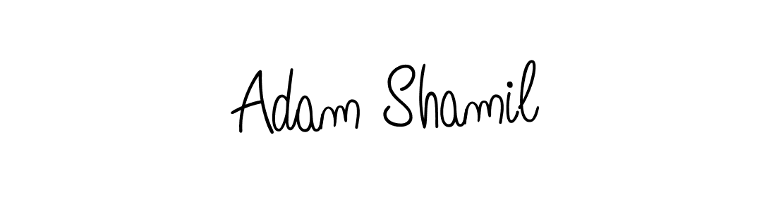 Also we have Adam Shamil name is the best signature style. Create professional handwritten signature collection using Angelique-Rose-font-FFP autograph style. Adam Shamil signature style 5 images and pictures png