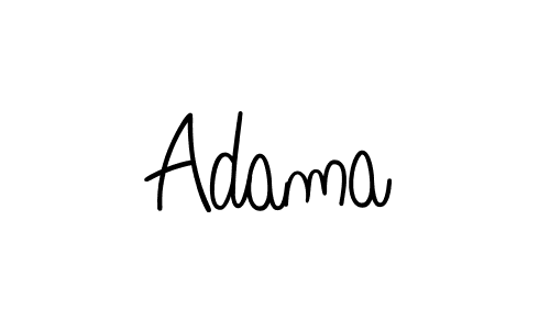 How to make Adama signature? Angelique-Rose-font-FFP is a professional autograph style. Create handwritten signature for Adama name. Adama signature style 5 images and pictures png