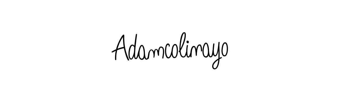 It looks lik you need a new signature style for name Adamcolinayo. Design unique handwritten (Angelique-Rose-font-FFP) signature with our free signature maker in just a few clicks. Adamcolinayo signature style 5 images and pictures png
