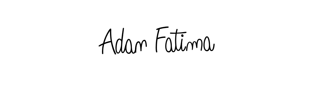 Also You can easily find your signature by using the search form. We will create Adan Fatima name handwritten signature images for you free of cost using Angelique-Rose-font-FFP sign style. Adan Fatima signature style 5 images and pictures png
