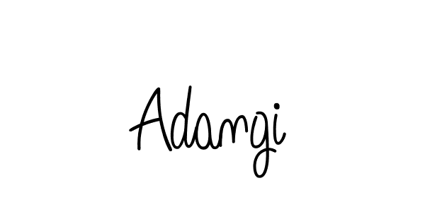 It looks lik you need a new signature style for name Adangi. Design unique handwritten (Angelique-Rose-font-FFP) signature with our free signature maker in just a few clicks. Adangi signature style 5 images and pictures png