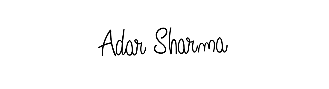 Make a beautiful signature design for name Adar Sharma. Use this online signature maker to create a handwritten signature for free. Adar Sharma signature style 5 images and pictures png