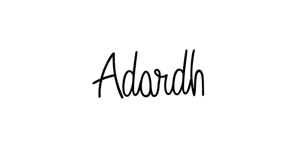 How to make Adardh signature? Angelique-Rose-font-FFP is a professional autograph style. Create handwritten signature for Adardh name. Adardh signature style 5 images and pictures png