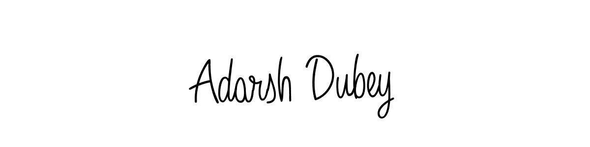 Design your own signature with our free online signature maker. With this signature software, you can create a handwritten (Angelique-Rose-font-FFP) signature for name Adarsh Dubey. Adarsh Dubey signature style 5 images and pictures png