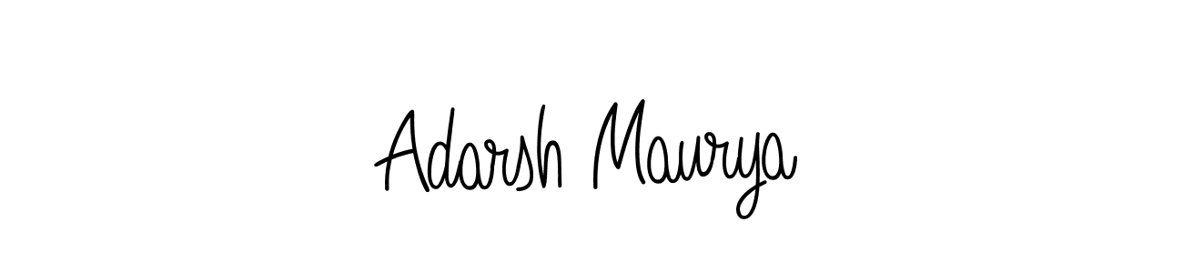 How to make Adarsh Maurya signature? Angelique-Rose-font-FFP is a professional autograph style. Create handwritten signature for Adarsh Maurya name. Adarsh Maurya signature style 5 images and pictures png