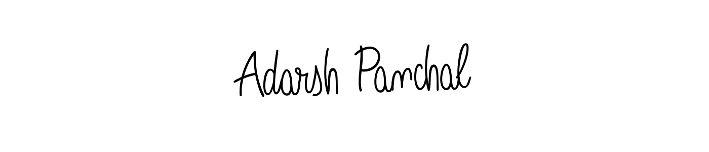 Make a beautiful signature design for name Adarsh Panchal. Use this online signature maker to create a handwritten signature for free. Adarsh Panchal signature style 5 images and pictures png